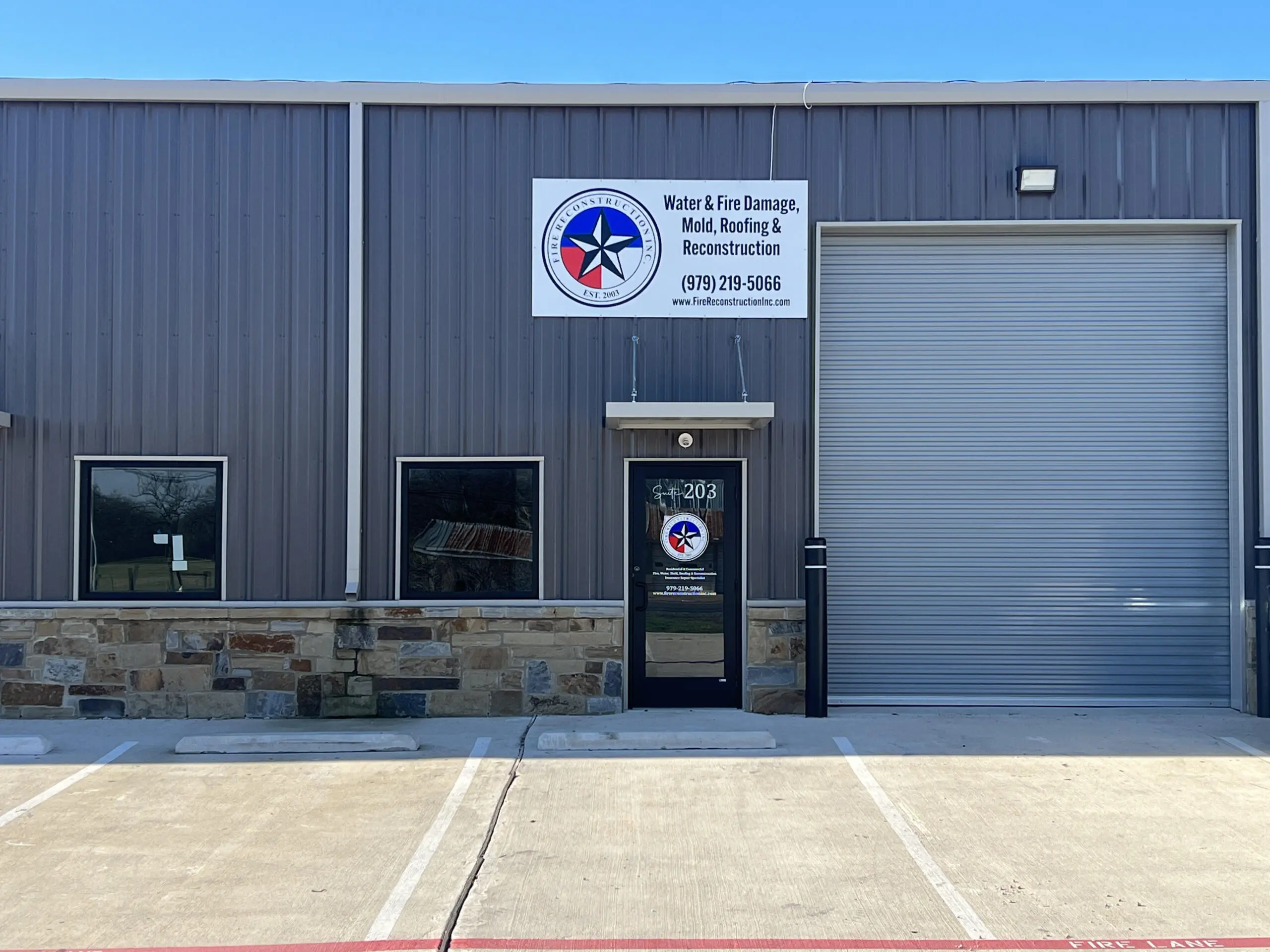 Fire Reconstruction Inc Expands Presence with New Bryan/College Station Office | Fire Reconstruction Inc.