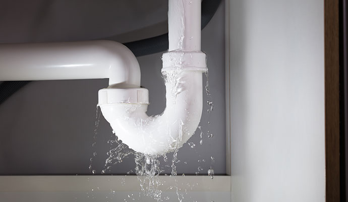 Plumbing leak